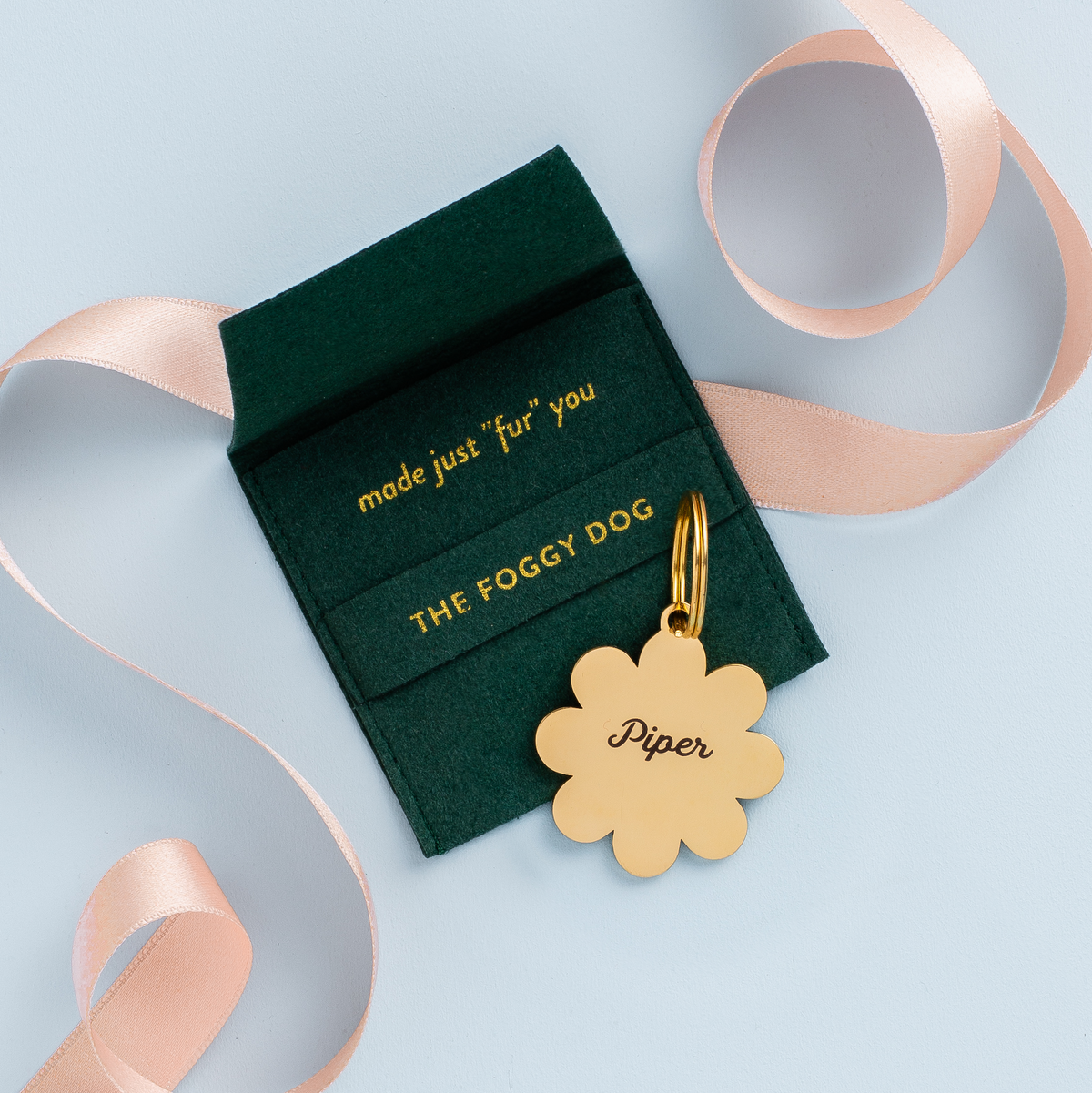 Flower Pet ID Tag view 9