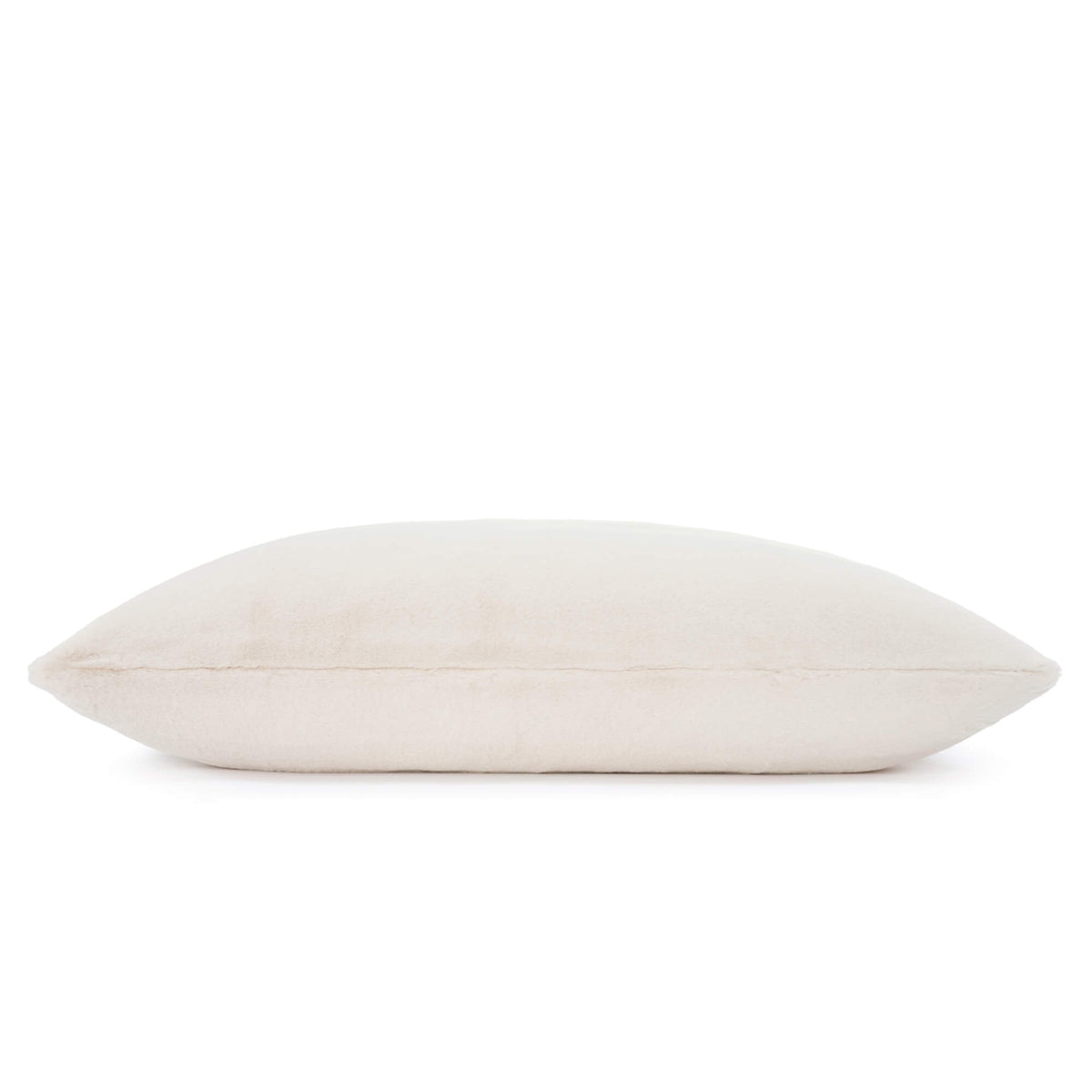 Natural Recycled Faux Fur Dog Bed from The Foggy Dog