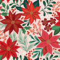 Poinsettia Collar Walk Set