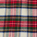 Regent Plaid Flannel Bow Tie Collar