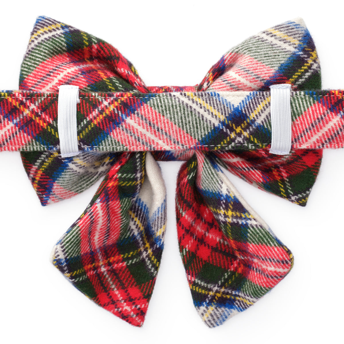 Regent Plaid Flannel Lady Bow Collar view 2