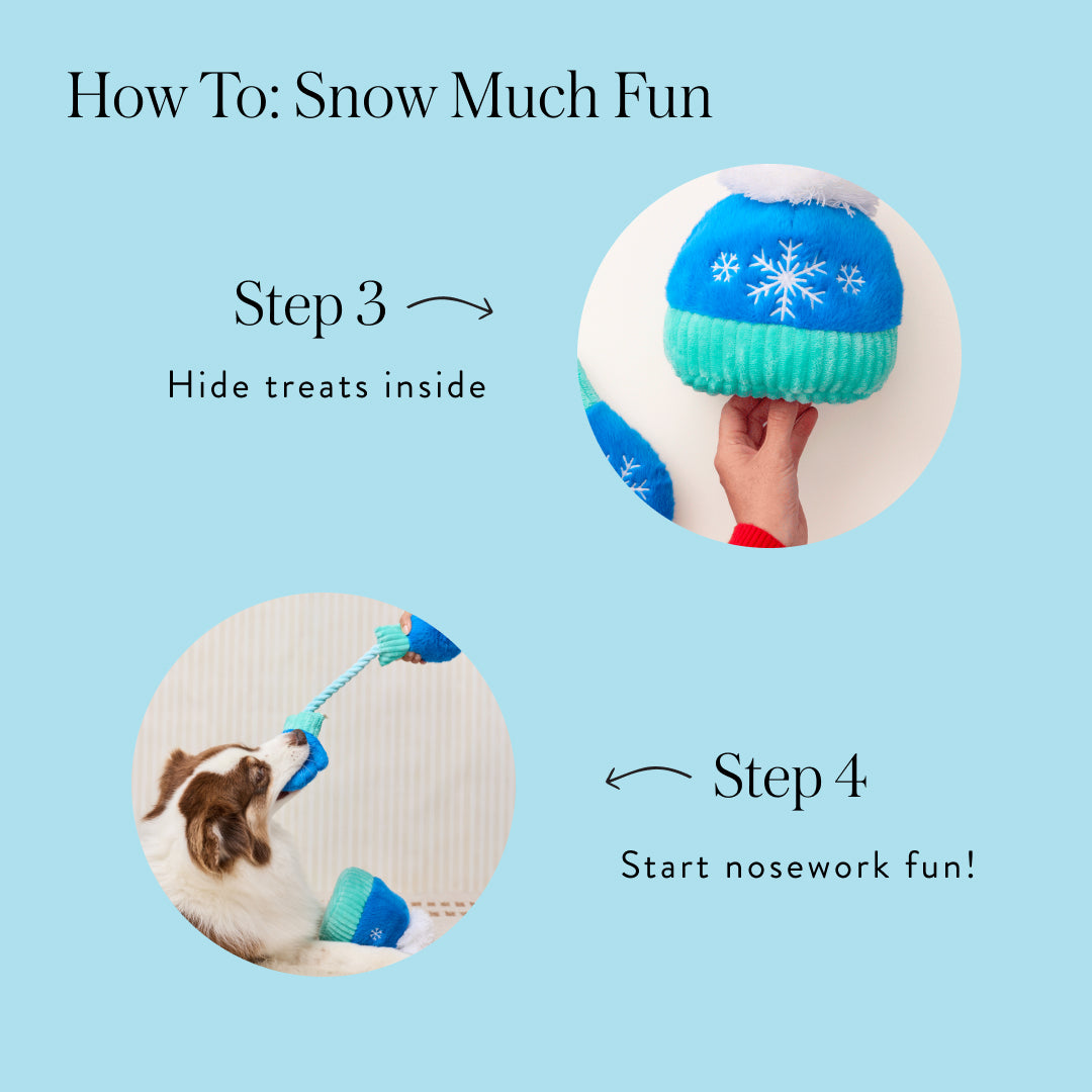 Snow Much Fun Interactive Snuffle Dog Toy Set view 7
