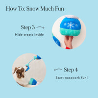 Snow Much Fun Interactive Snuffle Dog Toy Set view 7