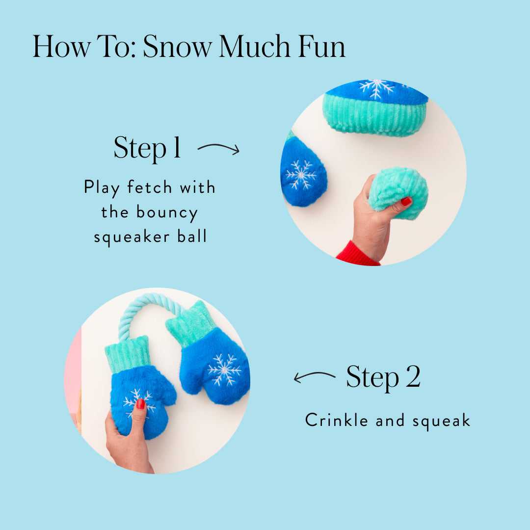 Snow Much Fun Interactive Snuffle Dog Toy Set view 6