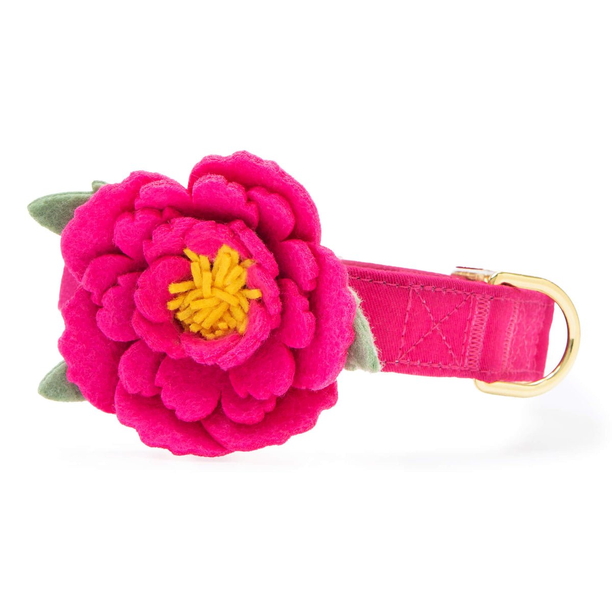 Peony Dog Collar Flower Set from The Foggy Dog
