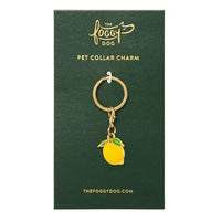 Lemon Collar Charm from The Foggy Dog