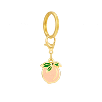 Peach Collar Charm view 6