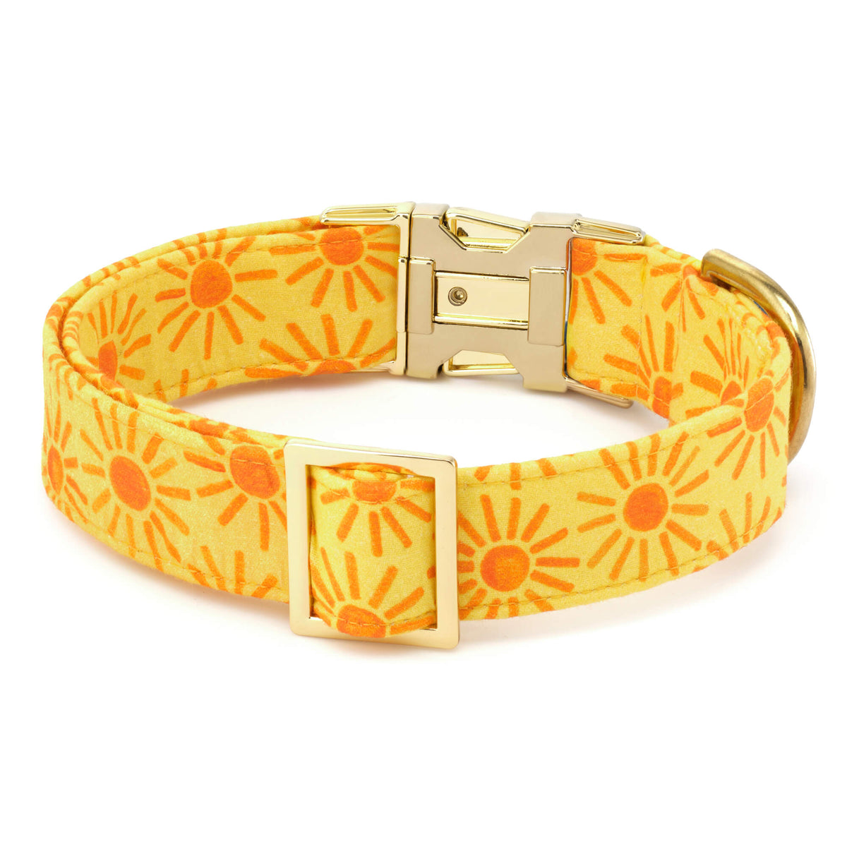 Here Comes the Sun Dog Collar from The Foggy Dog