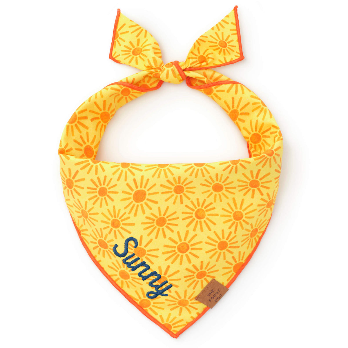 Here Comes the Sun Dog Bandana from The Foggy Dog