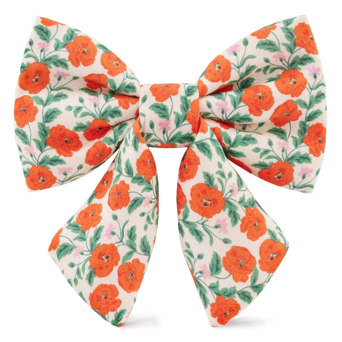 Golden Poppies Lady Dog Bow from The Foggy Dog