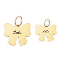 Lady Bow Pet ID Tag view 3
