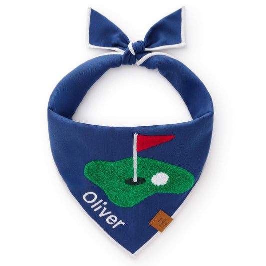 Golf Applique Dog Bandana view 1