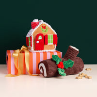 Gingerbread House Interactive Snuffle Dog Toy view 12