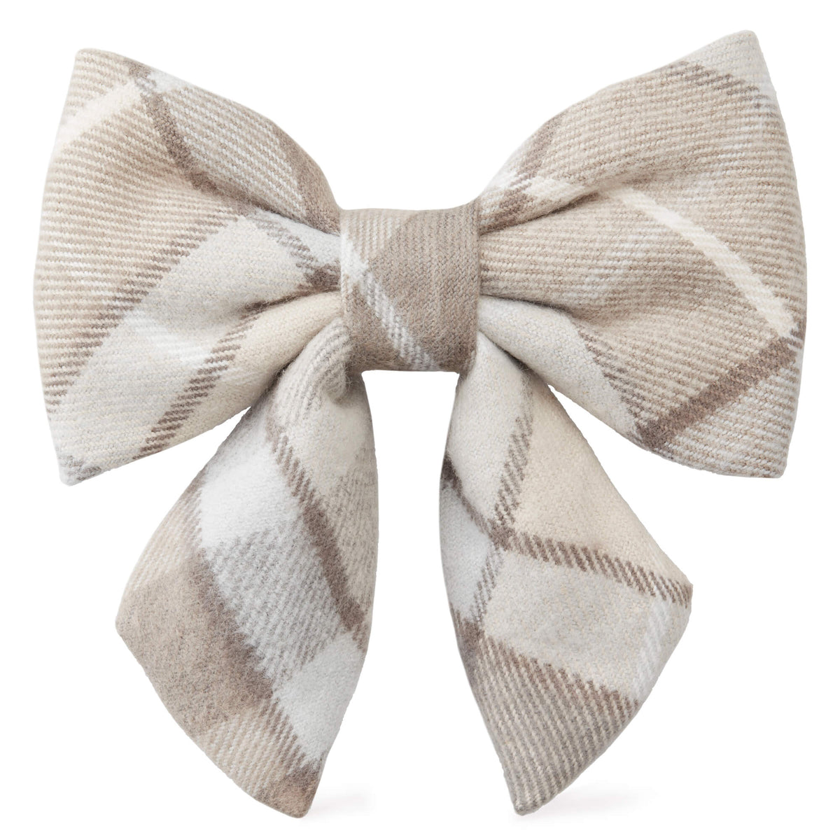 Andover Plaid Flannel Lady Dog Bow from The Foggy Dog