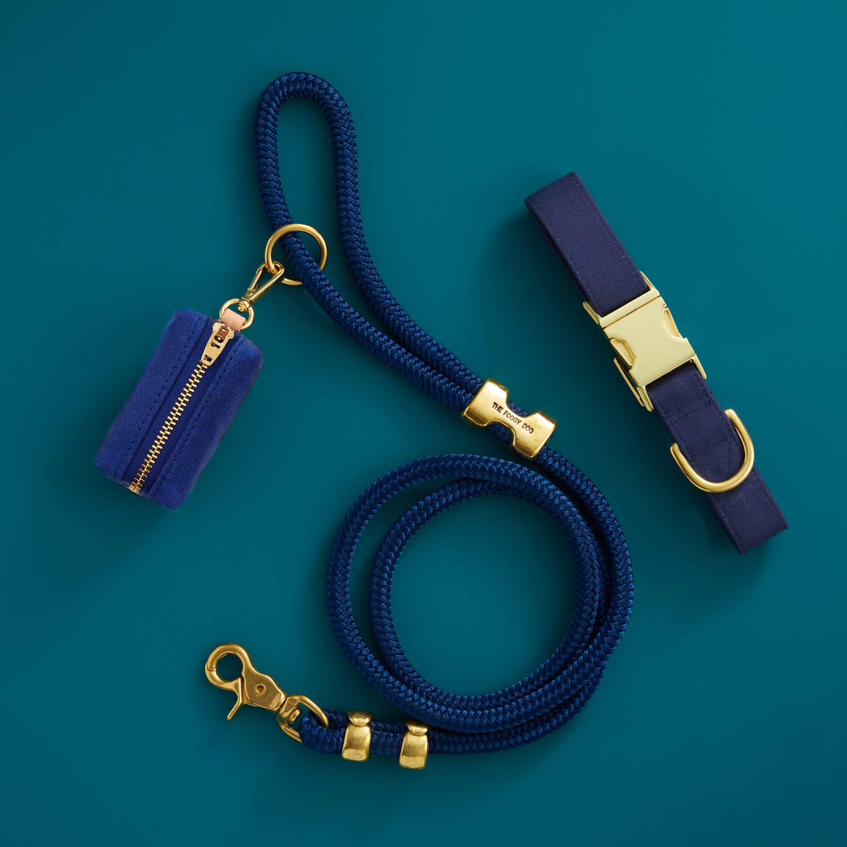 Ocean Collar Walk Set from The Foggy Dog