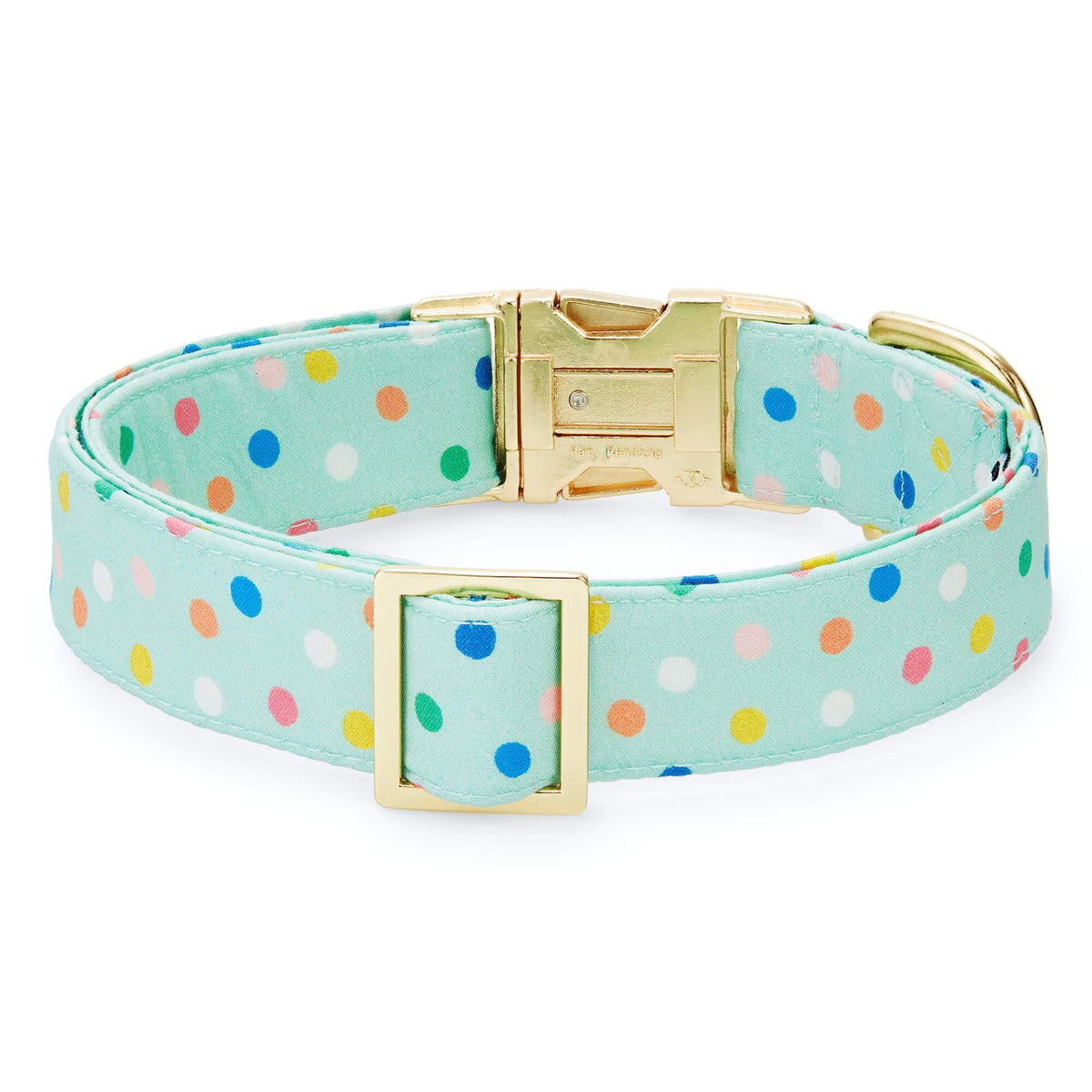 Confetti Dots Dog Collar from The Foggy Dog 