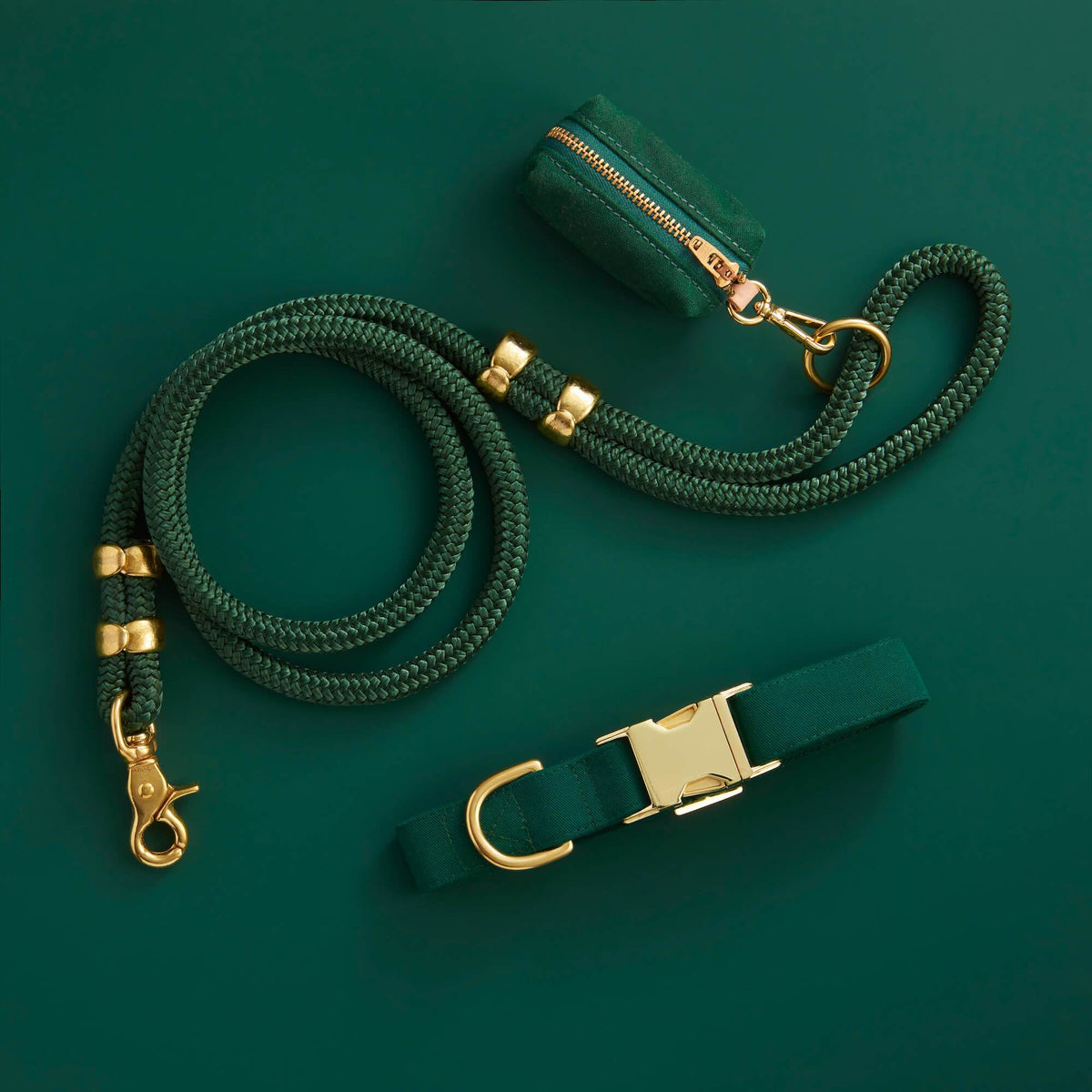Evergreen Collar Walk Set from The Foggy Dog 