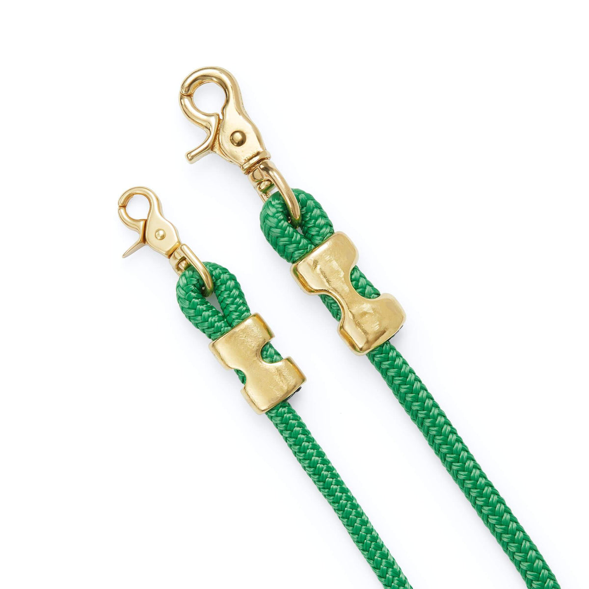 Grass Green Marine Rope Dog Leash (Standard/Petite) from The Foggy Dog 