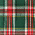 Holly Jolly Plaid Flannel Bow Tie Collar
