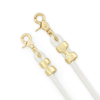 Ivory Marine Rope Dog Leash (Standard/Petite) from The Foggy Dog 
