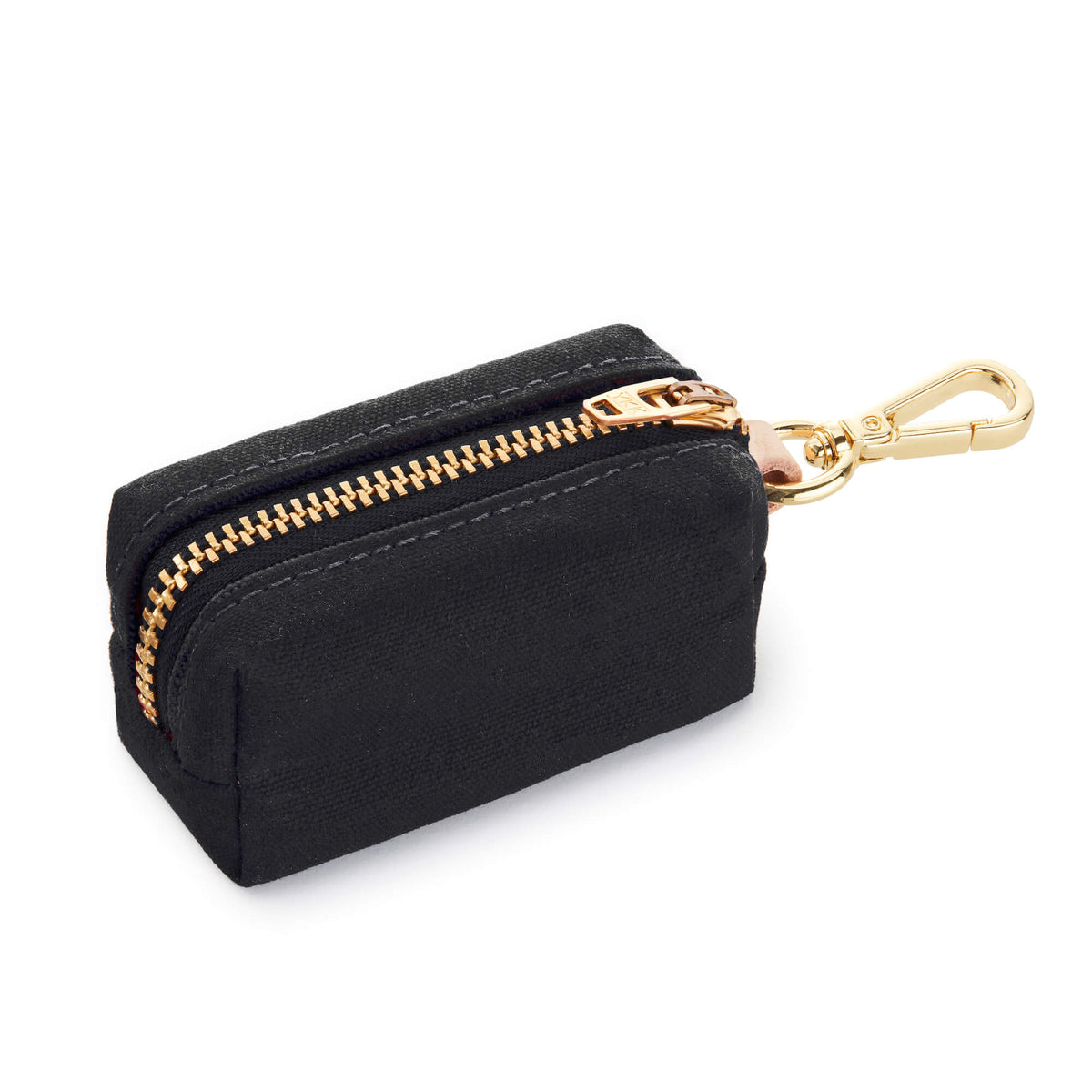 Onyx Waxed Canvas Waste Bag Dispenser from The Foggy Dog 