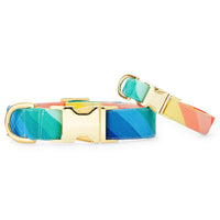 Over the Rainbow Dog Collar from The Foggy Dog 