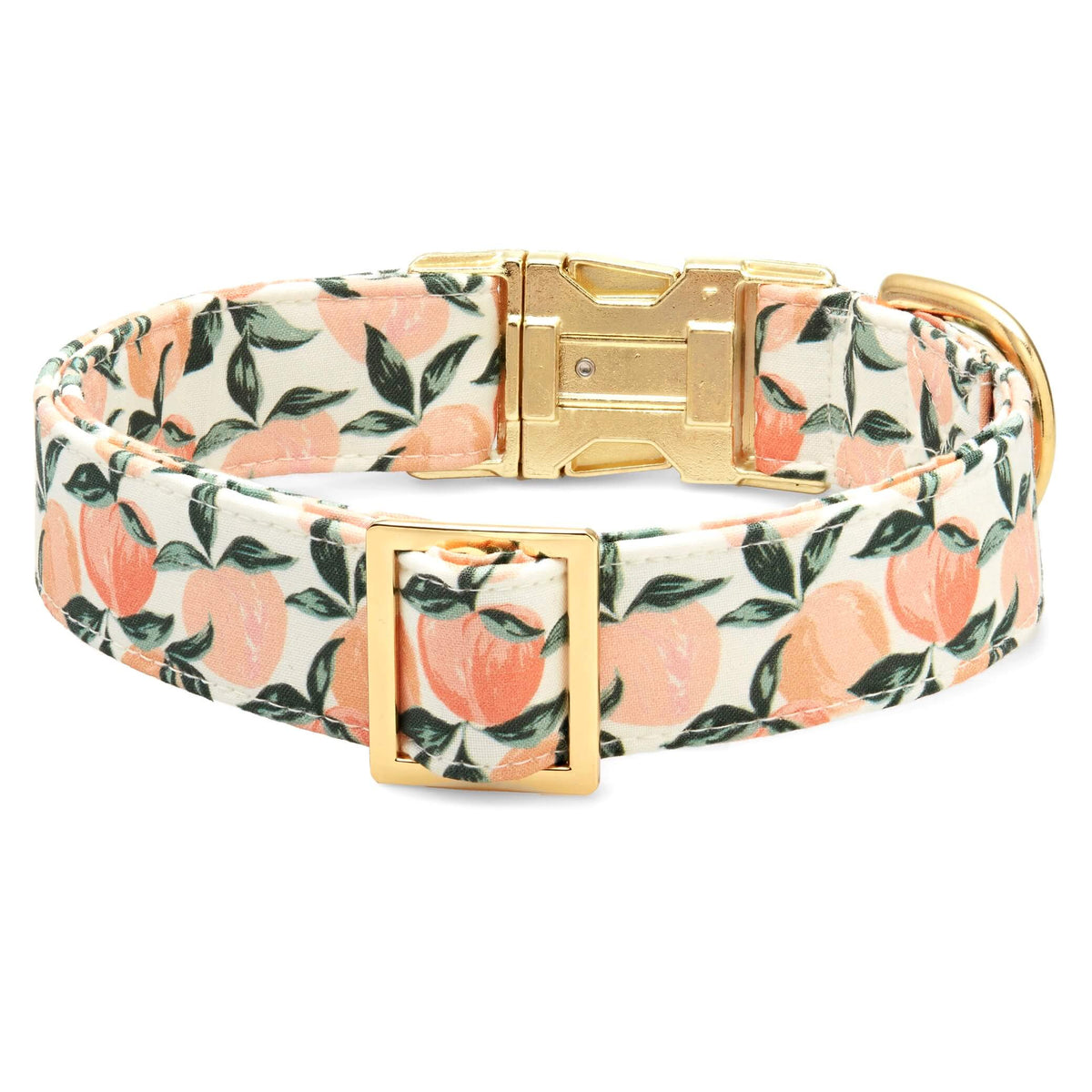 Peaches and Cream Dog Collar from The Foggy Dog 