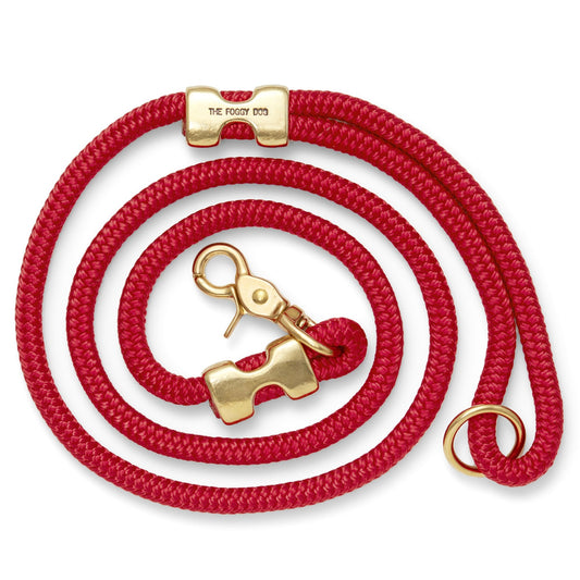 Ruby Marine Rope Dog Leash view 1