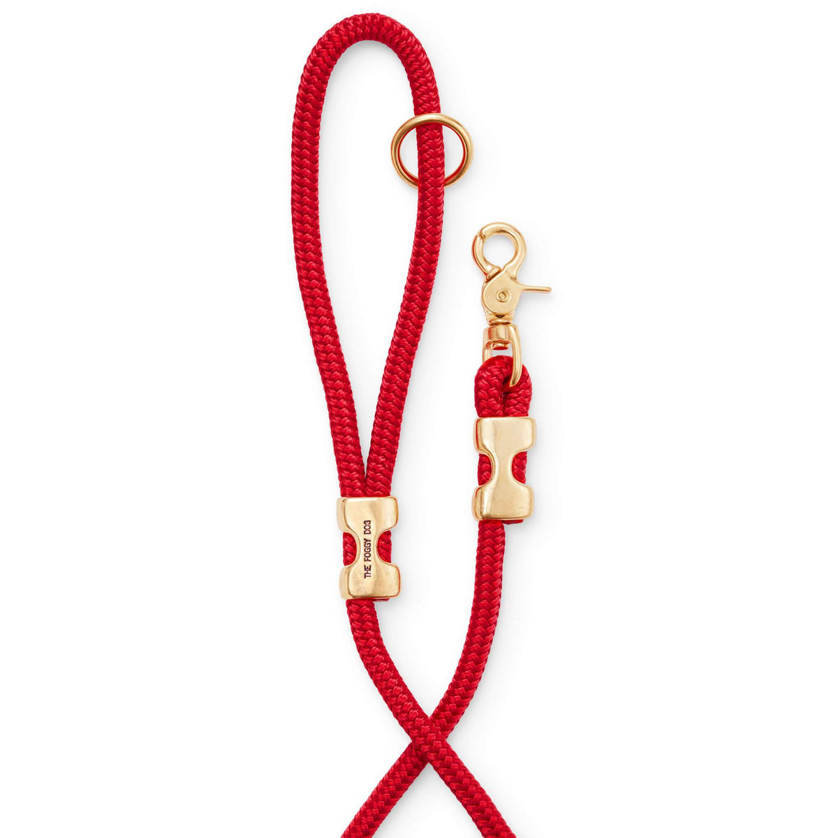 Ruby Marine Rope Dog Leash (Standard/Petite) from The Foggy Dog 